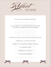 Load image into Gallery viewer, Reflect and Dream Journal Guide 2024 by Keely Hughes (E-Book)