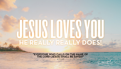 Jesus Loves You Cards